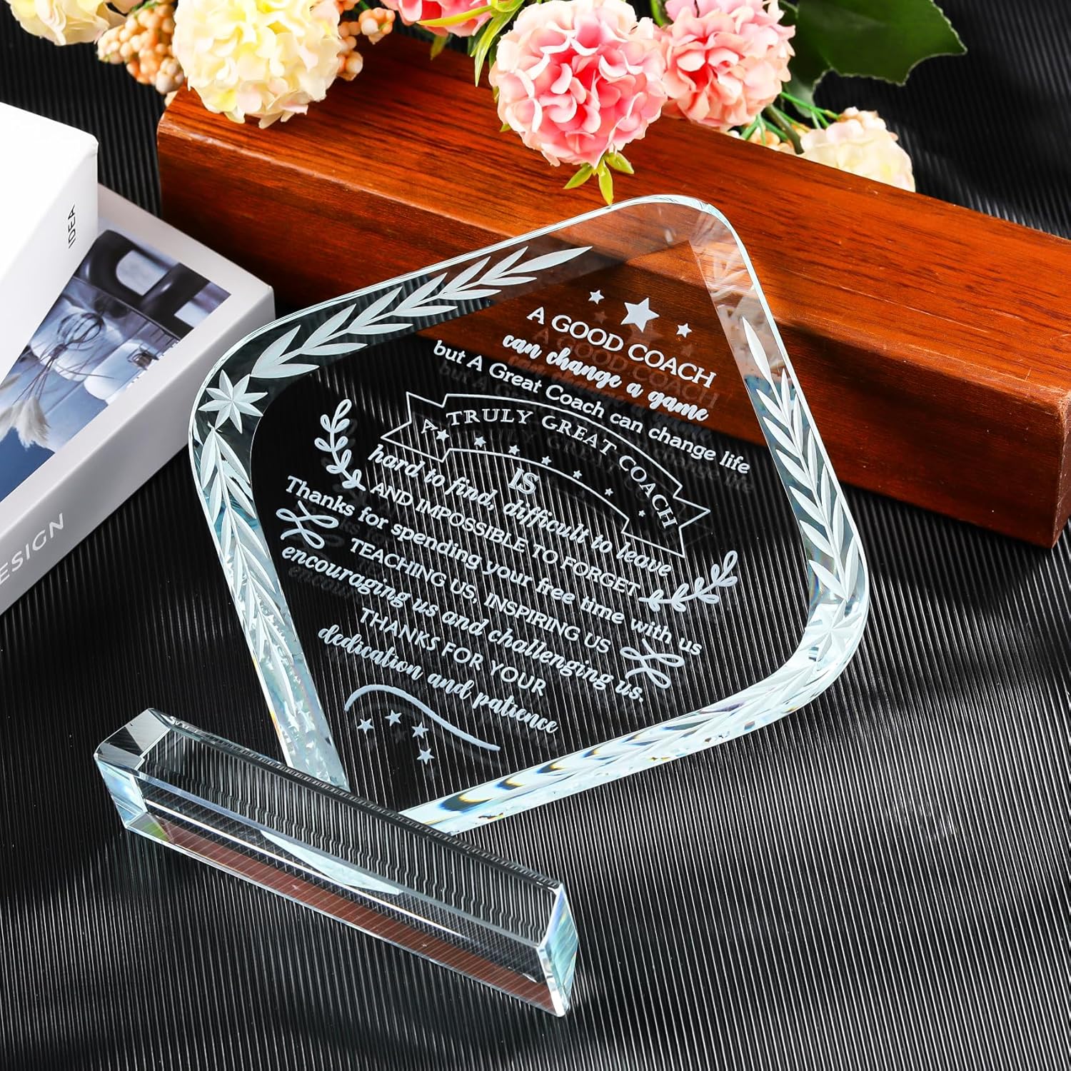 YWHL Coach Gifts for Men Women, Football Softball Coach Gift for Men, Great Coach Gifts for Soccer Basketball Coaches, Home Office Decor Plaque Thank You Coach Retirement Appreciation Presents