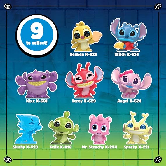 Disney Doorables Stitch Experiments Collection Peek | Kids Toys for Ages 5 Up