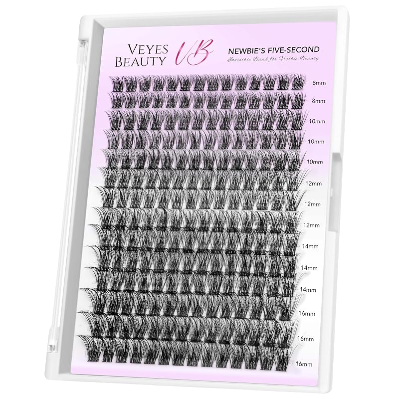 Cílios Postiços em Tufo VEYESBEAUTY Boldeye, 8–16 mm