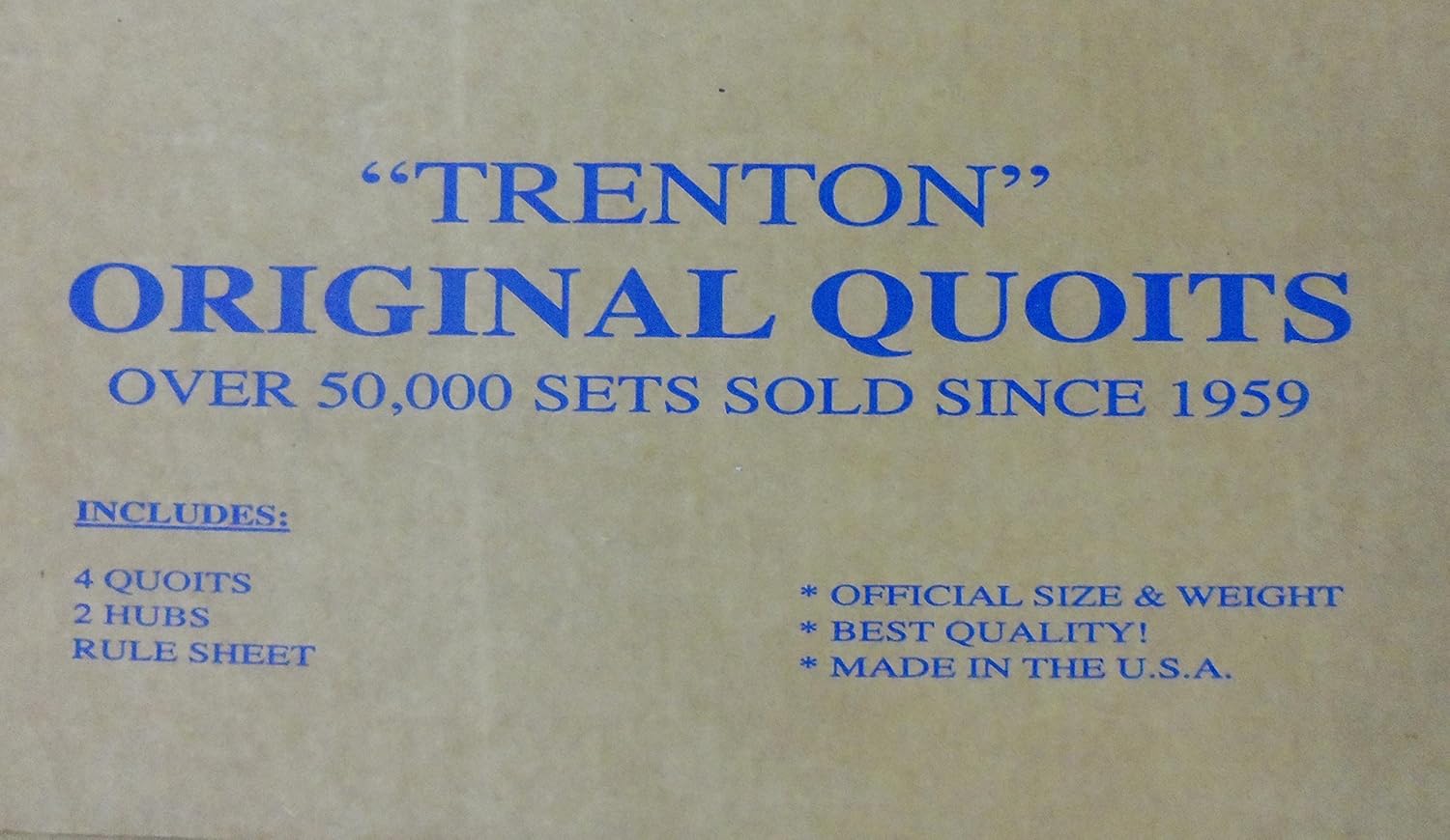 Harry's Army & Navy Authentic Trenton Style Quoit Set