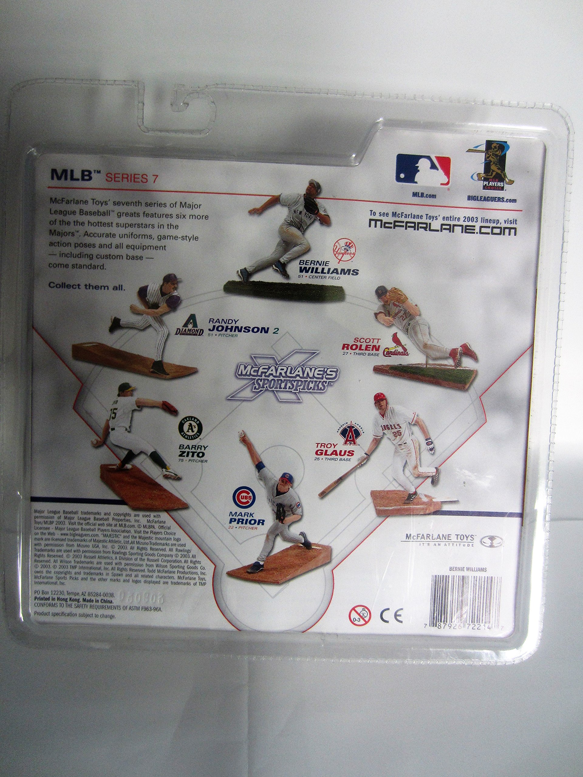 Amazon.co.jp: MLBシリーズ7 バーニー・ウィリアムス ニューヨーク