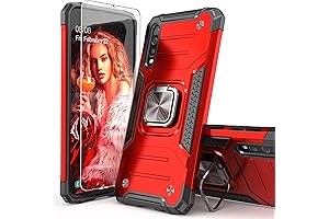 Galaxy A50 Case with Screen Protector and Kickstand for Cars