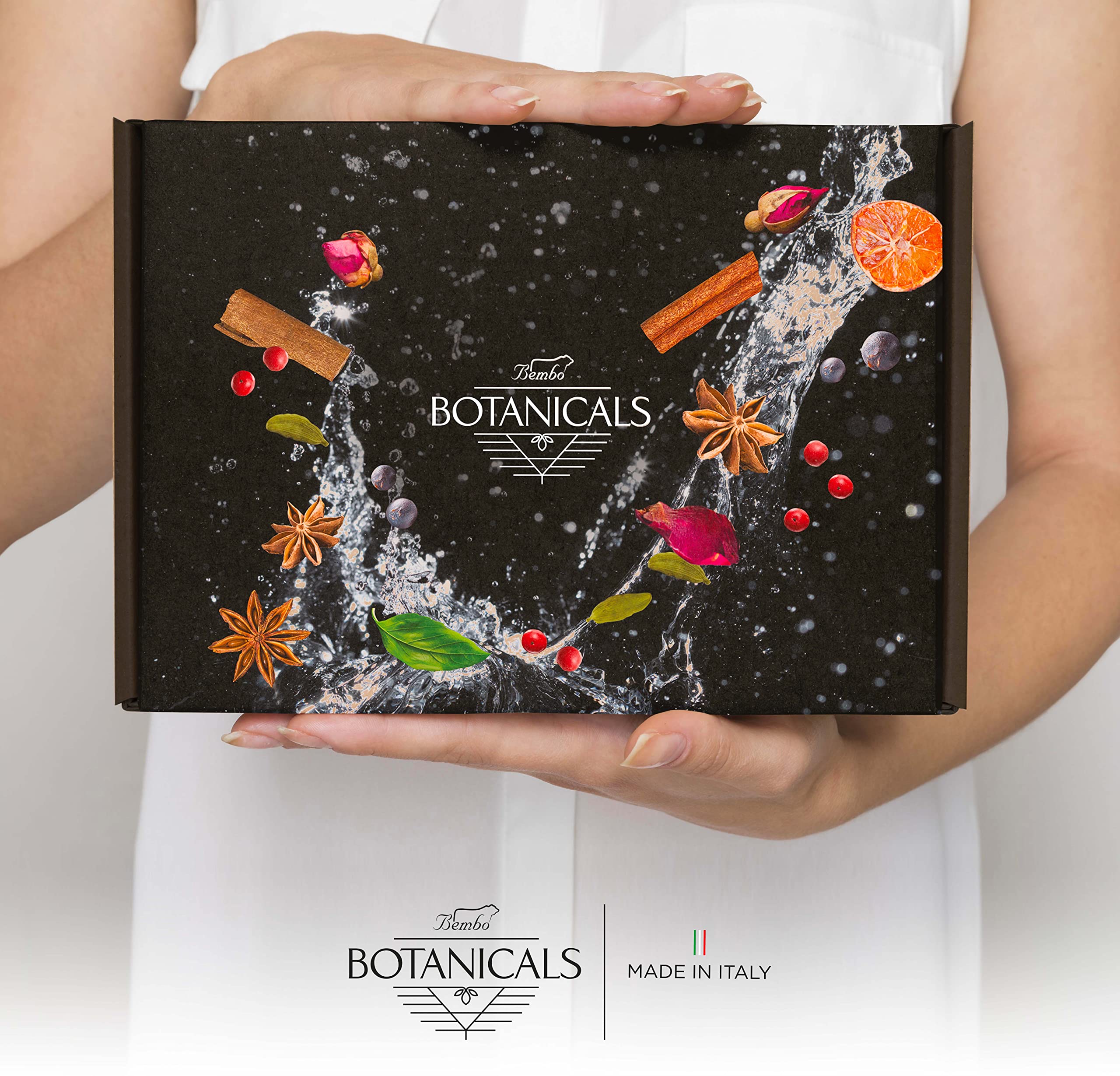 Botaniche Gin Bembo – Gran Degustazione - 10 Botaniche Essenziali per Il Tuo Gin - Adatte Per Professionisti e Appassionati – Idea Regalo Elegante Per Ogni Occasione - Made in Italy