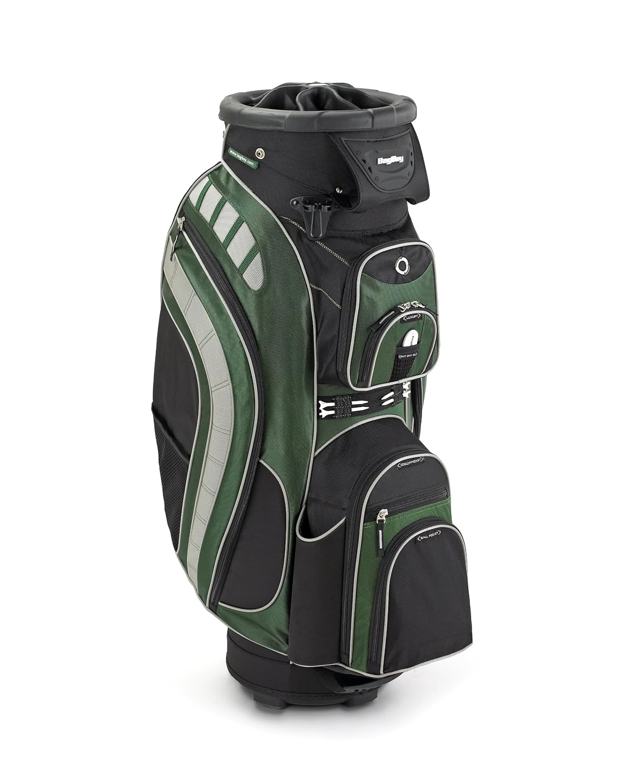 Buy Bag Boy Revolver XL Cart Bag, Hunter Green/Black/Silver Online at