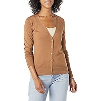 Amazon Essentials Cardigan Leggero Girocollo (Disponibile in Taglie Forti)