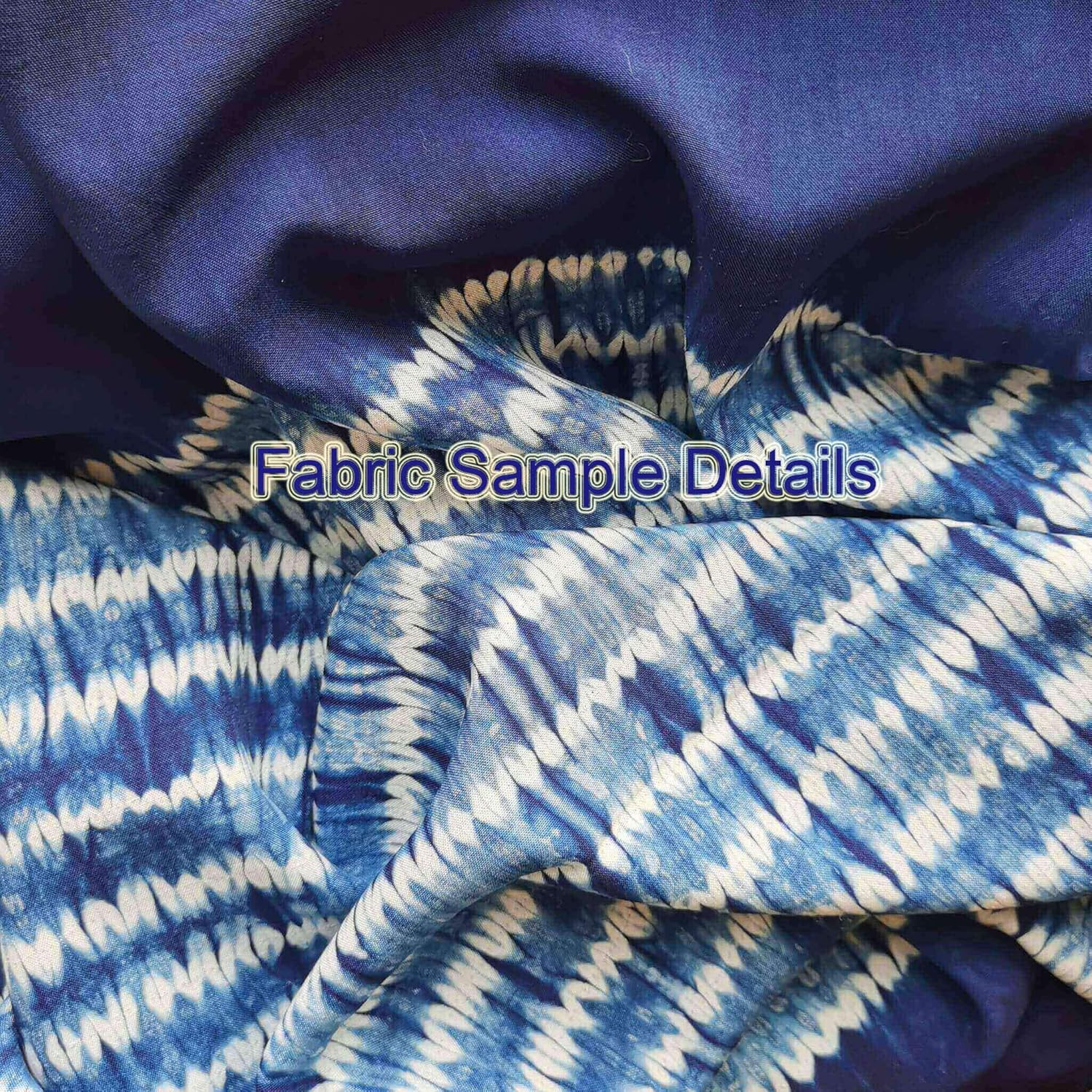 Handmade Shibori Tie Dye Bandana 25‘’, Silk Cotton Natural Indigo Hand Dyed Square Head Scarf, Hair Scarf