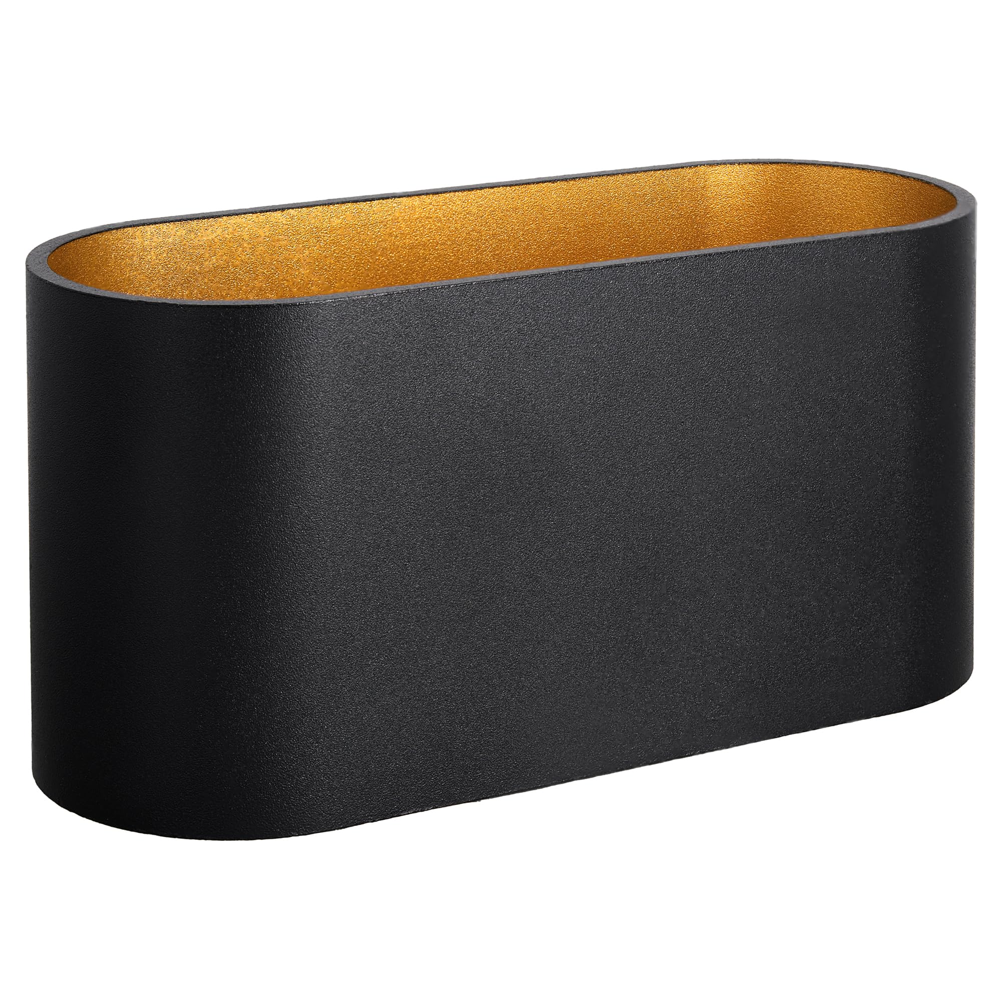 SSC-LUXon JOBERO – Lot de 2 appliques murales intérieures noir or | luminaire mural design avec faisceau LED Up & Down | lampe murale moderne G9 pour salon, chambre, escalier