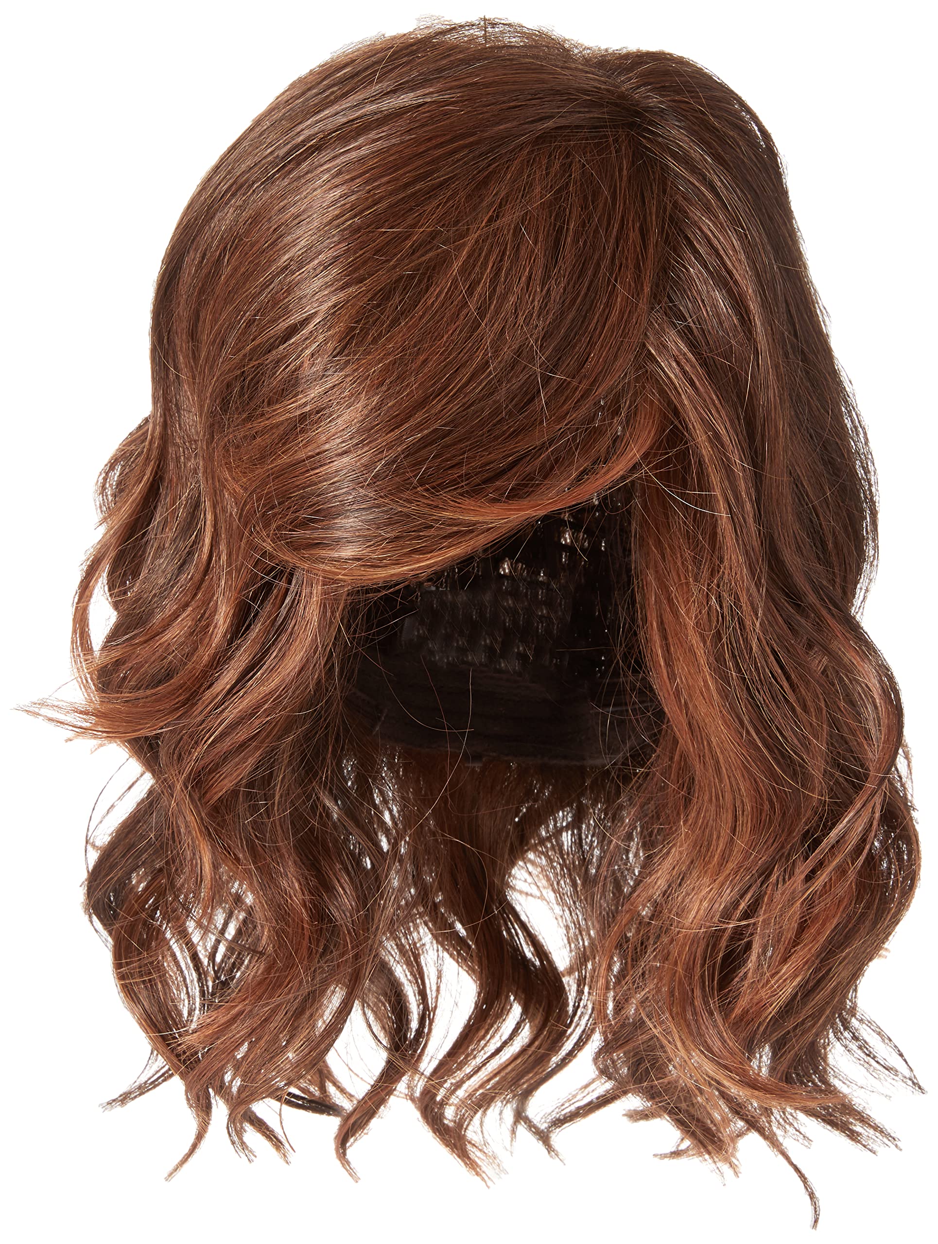 Raquel Welch Editor's Pick Layered Shoulder Length Bob Wig by Hairuwear, Large Cap Size, RL32/31 Cinnabar