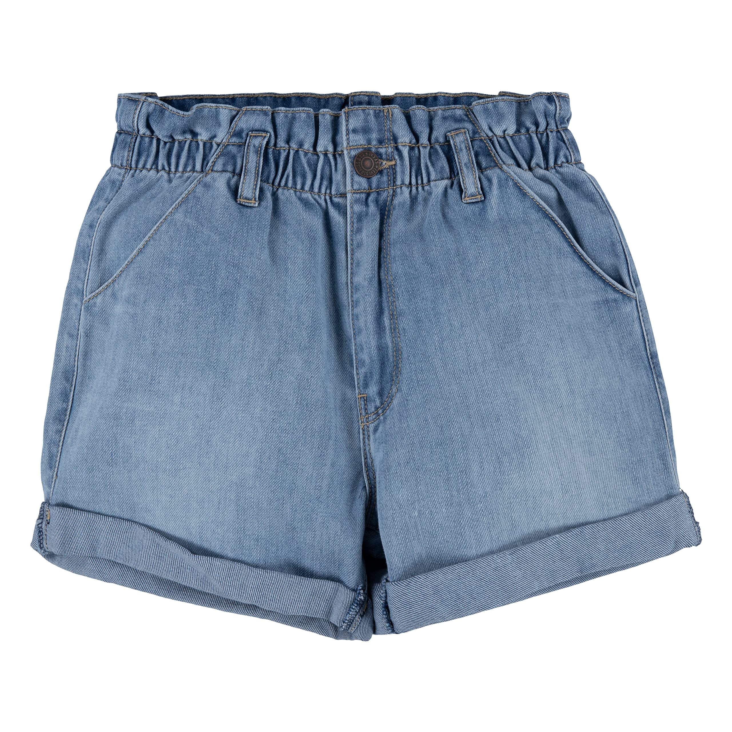 Levi's Kids Lvg high rise scrunchie shorts - Shorty Dziewczynki