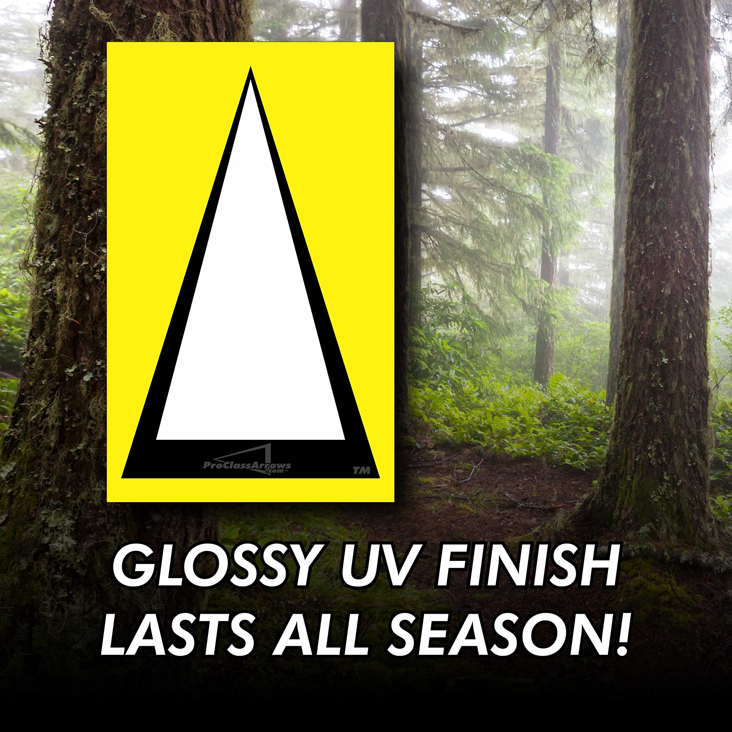 Pro Class Arrows, PCA-Yellow, Race Course Marking Arrow; 150 Pack; 8