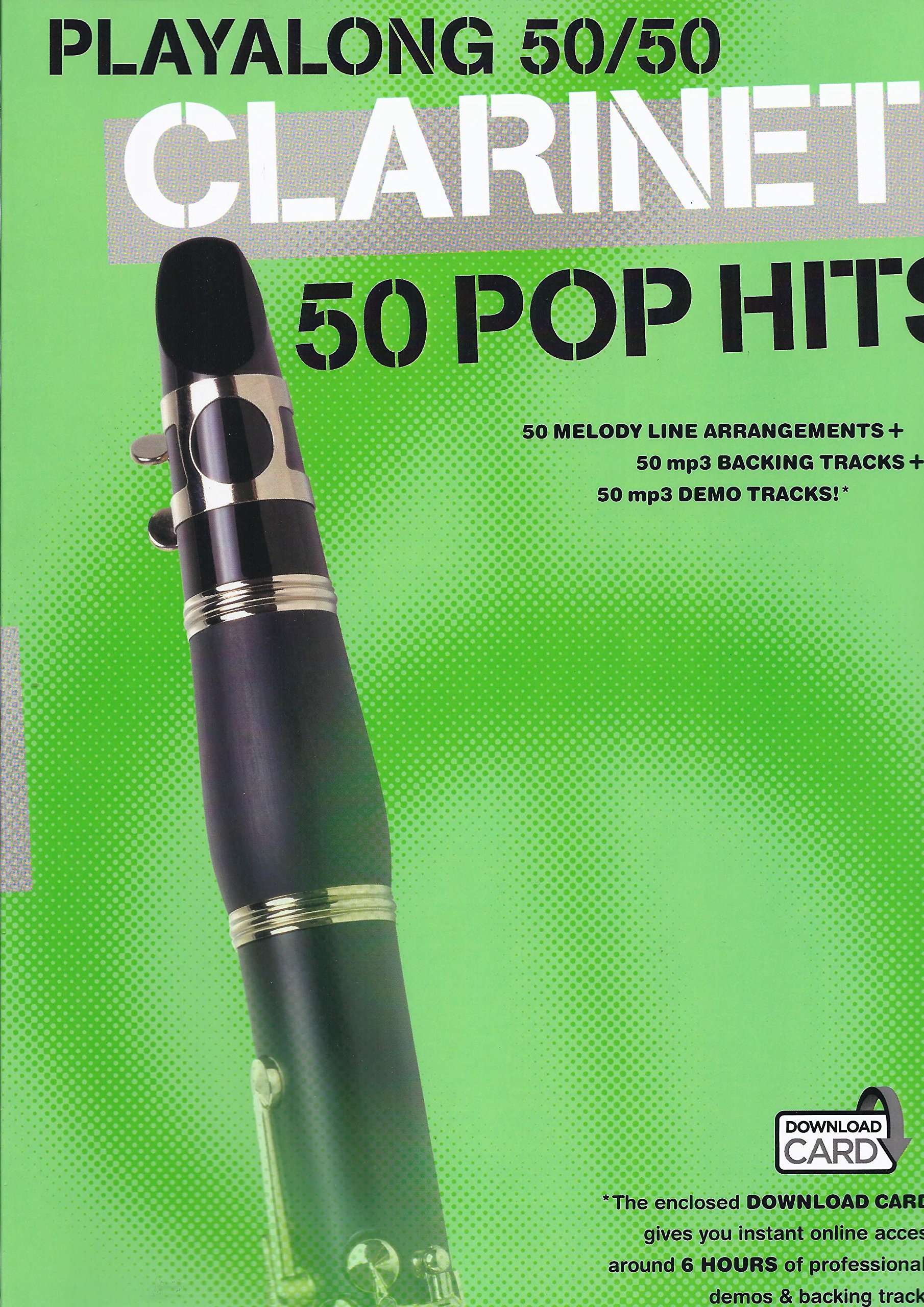 Playalong 50/50: Clarinet - 50 Pop Hits