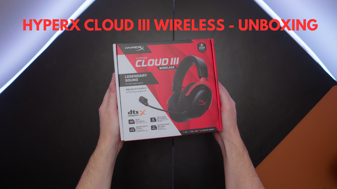 Watch HYPERX Cloud III Wireless - UNBOXING Video! on Amazon Live