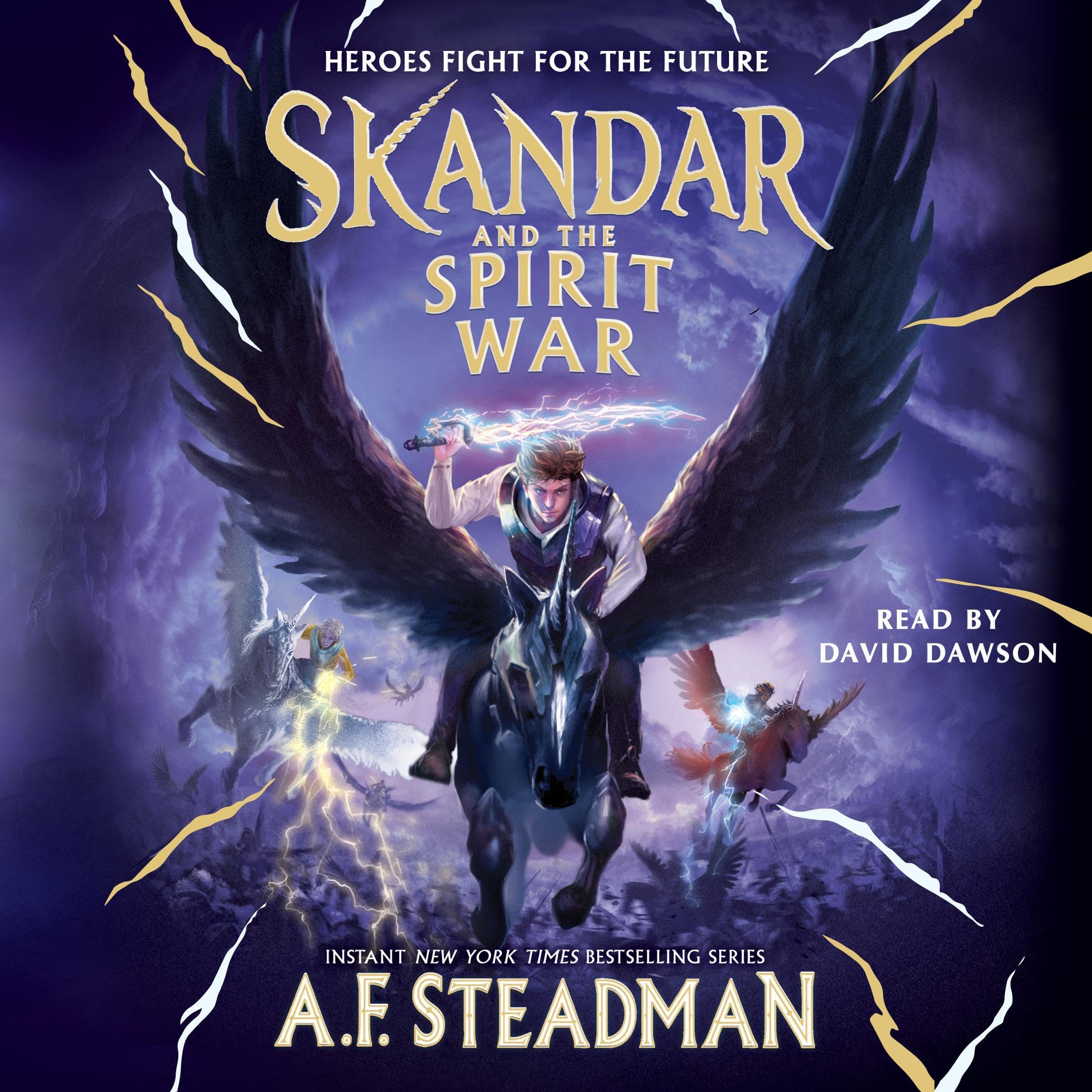 Cover art for Skandar and the Spirit War