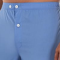 Vista 4 de Fruit of the Loom Conjunto de pijama de manga corta de tela ancha para hombre