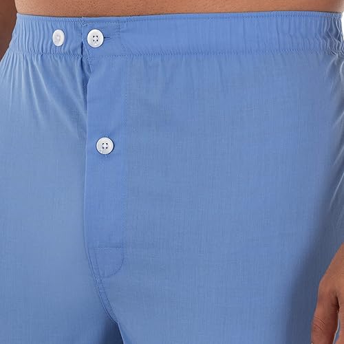 Miniatura 4 de Fruit of the Loom Conjunto de pijama de manga corta de tela ancha para hombre