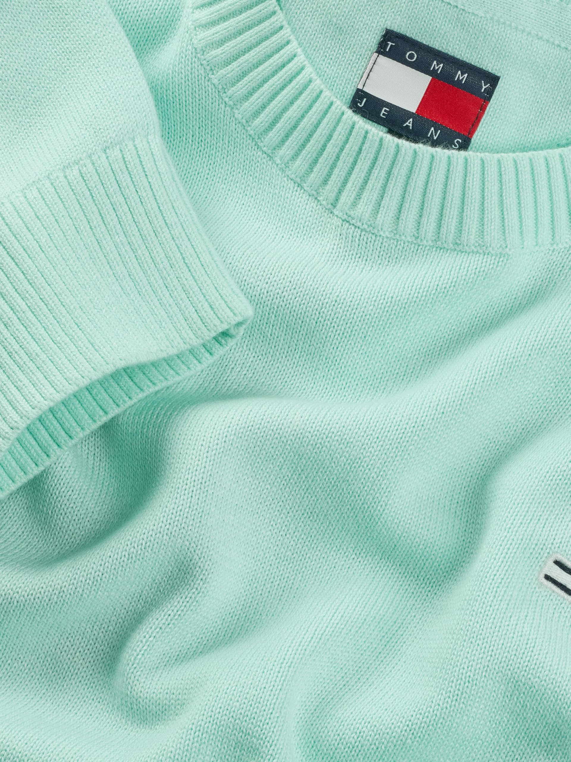 Tommy Jeans Uomo Pullover Scollo Rotondo