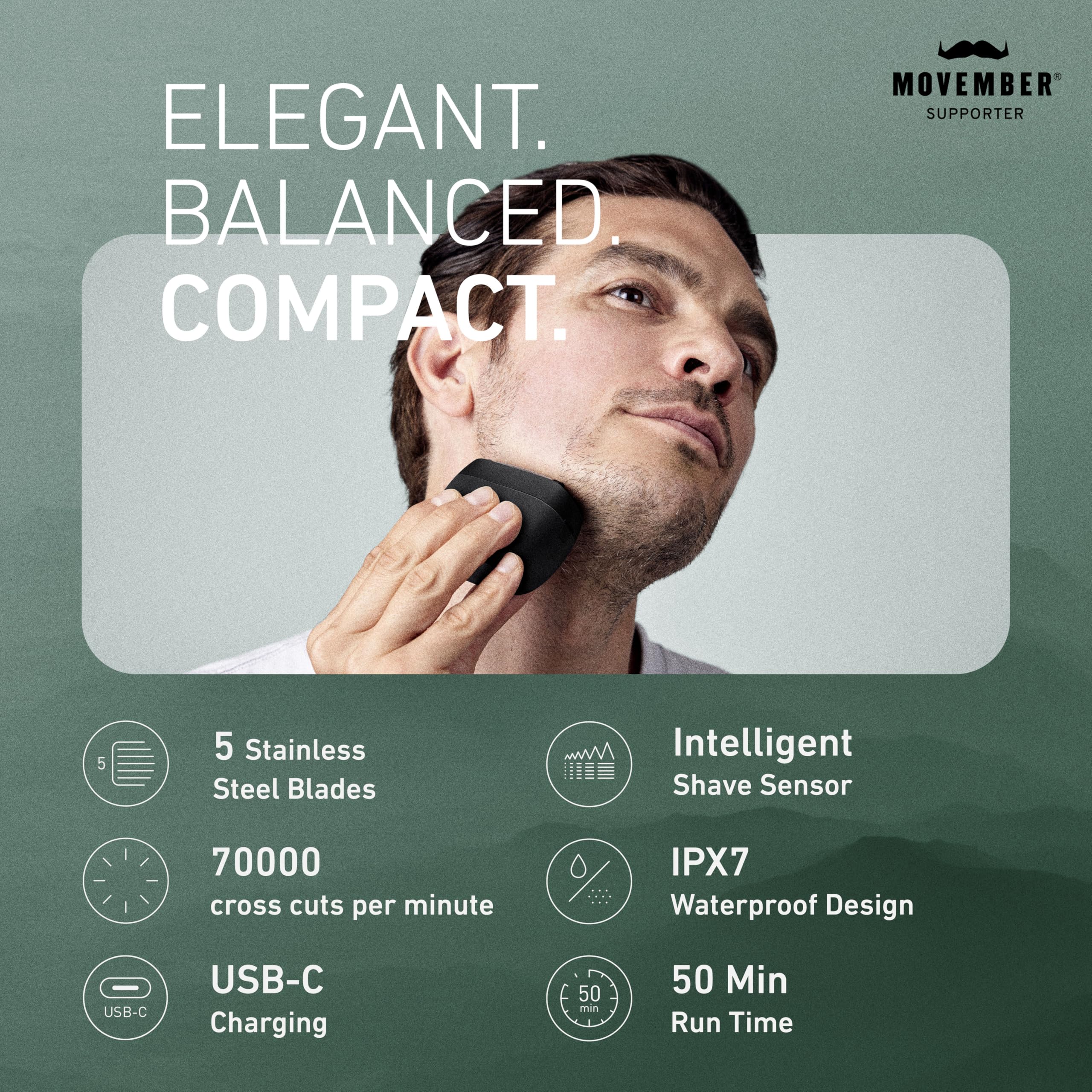 Panasonic ARC5 Electric Razor for Men, Foil Shaver & Travel Razor view 2