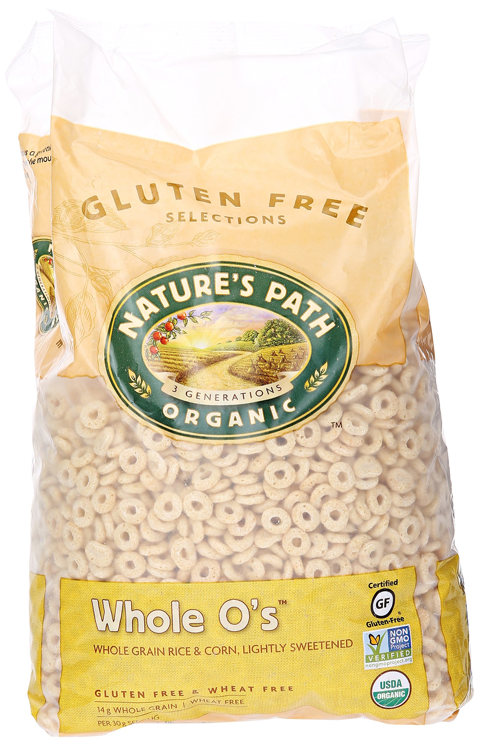 Nature's Path, Cereal Whole Os Ecopac Organic, 26.4 Ounce