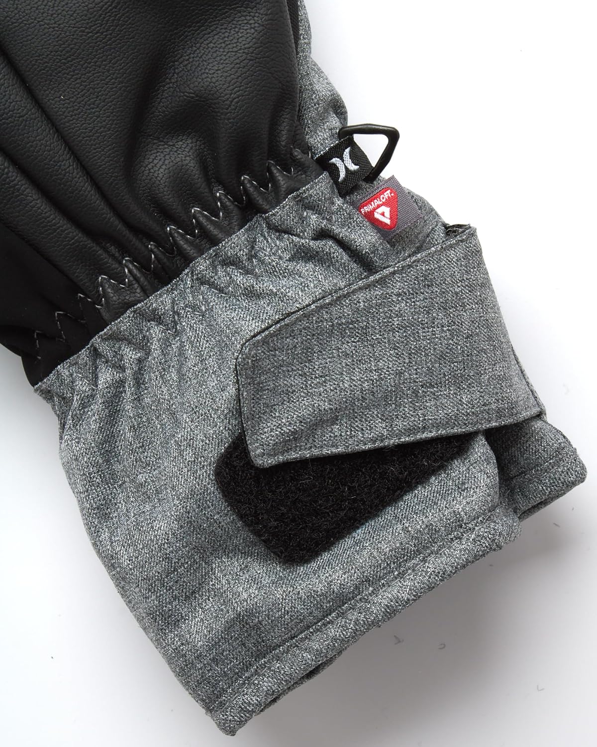 Hurley Men's Winter Gloves - Waterproof Thermal Ski Gloves for Cold Weather with Wrist Straps - Snow Gloves for Men