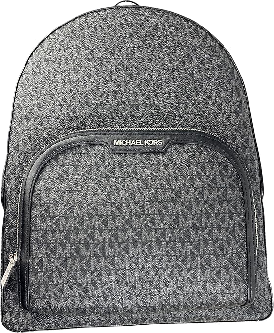 Michael Kors Jaycee Logo Backpack (Black) Casual Daypacks