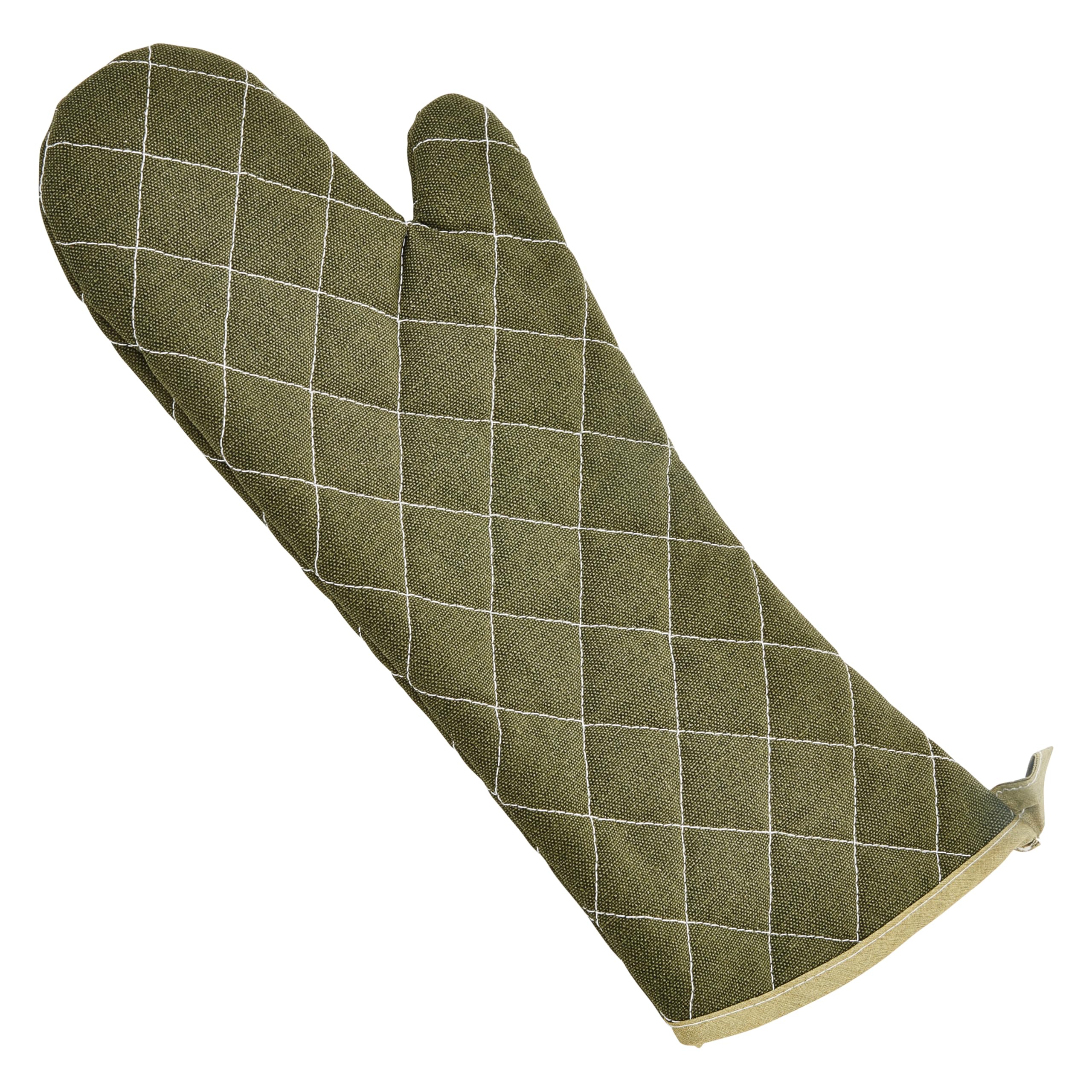 Winco 17" / Sage Green / Fire Resistant Oven Mitts