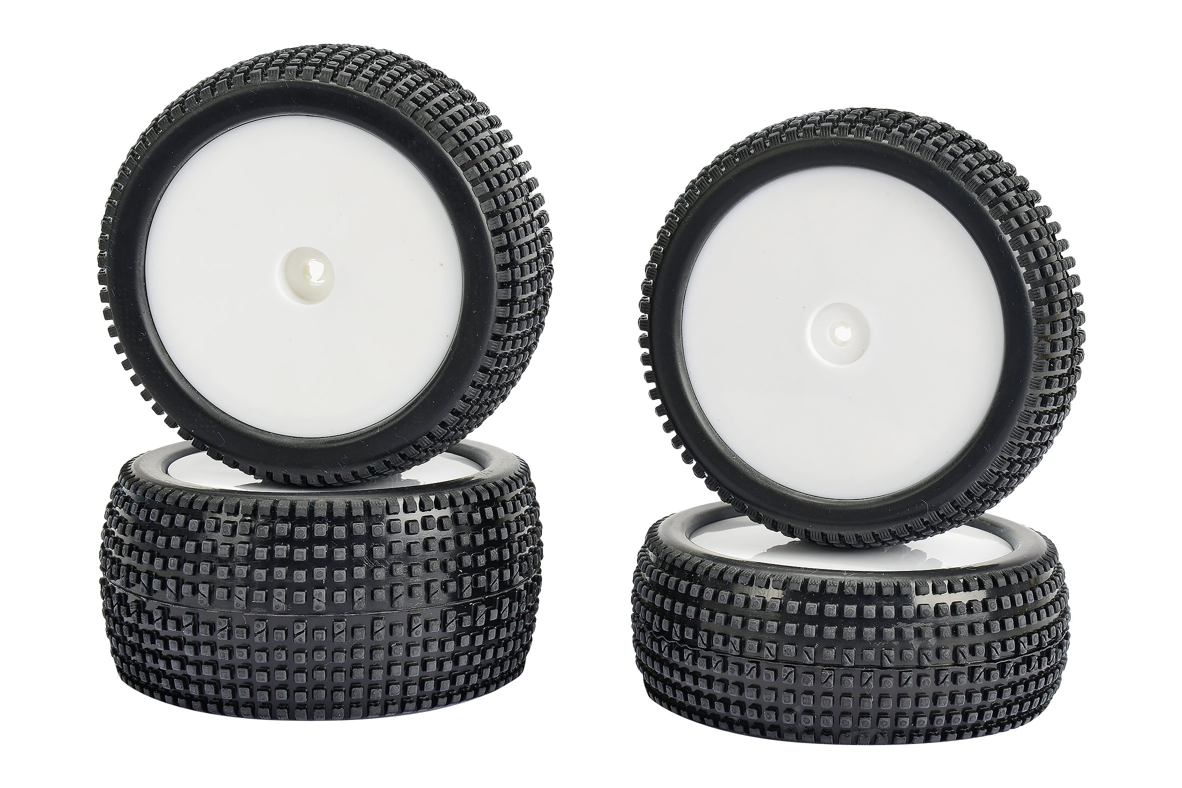 Carson 500900135 - Pneumatici SuperGrip 4WD Set 4 Accessori