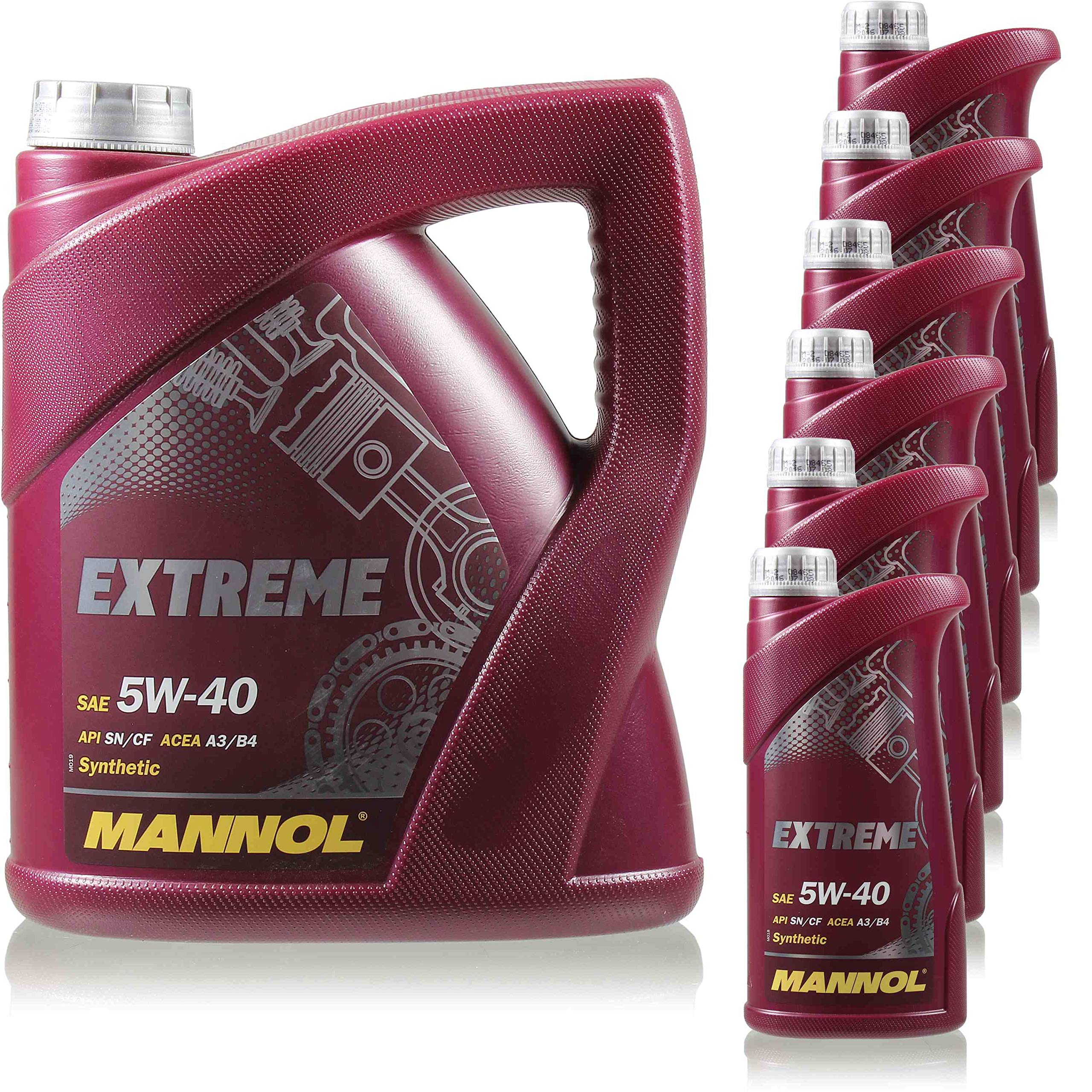 10 Liter Original MANNOL Motoröl Extreme 5W-40 API SN/CF Öl 11191910