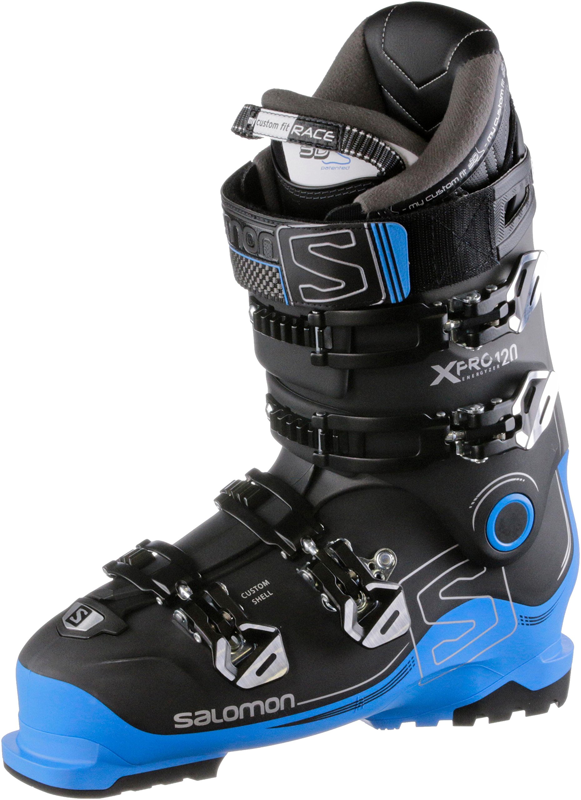 Salomon Men's Ski boots, Black/blue : Amazon.co.uk: Sports & Outdoors