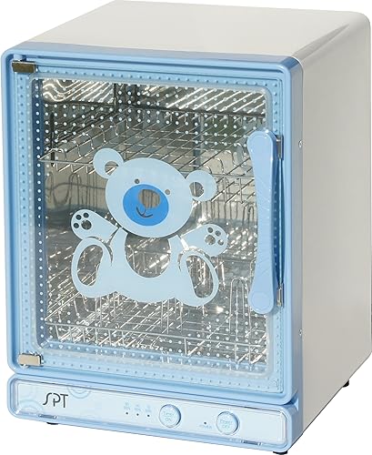 SPT SB-818B Biberón Desinfectante y Secador - Azul