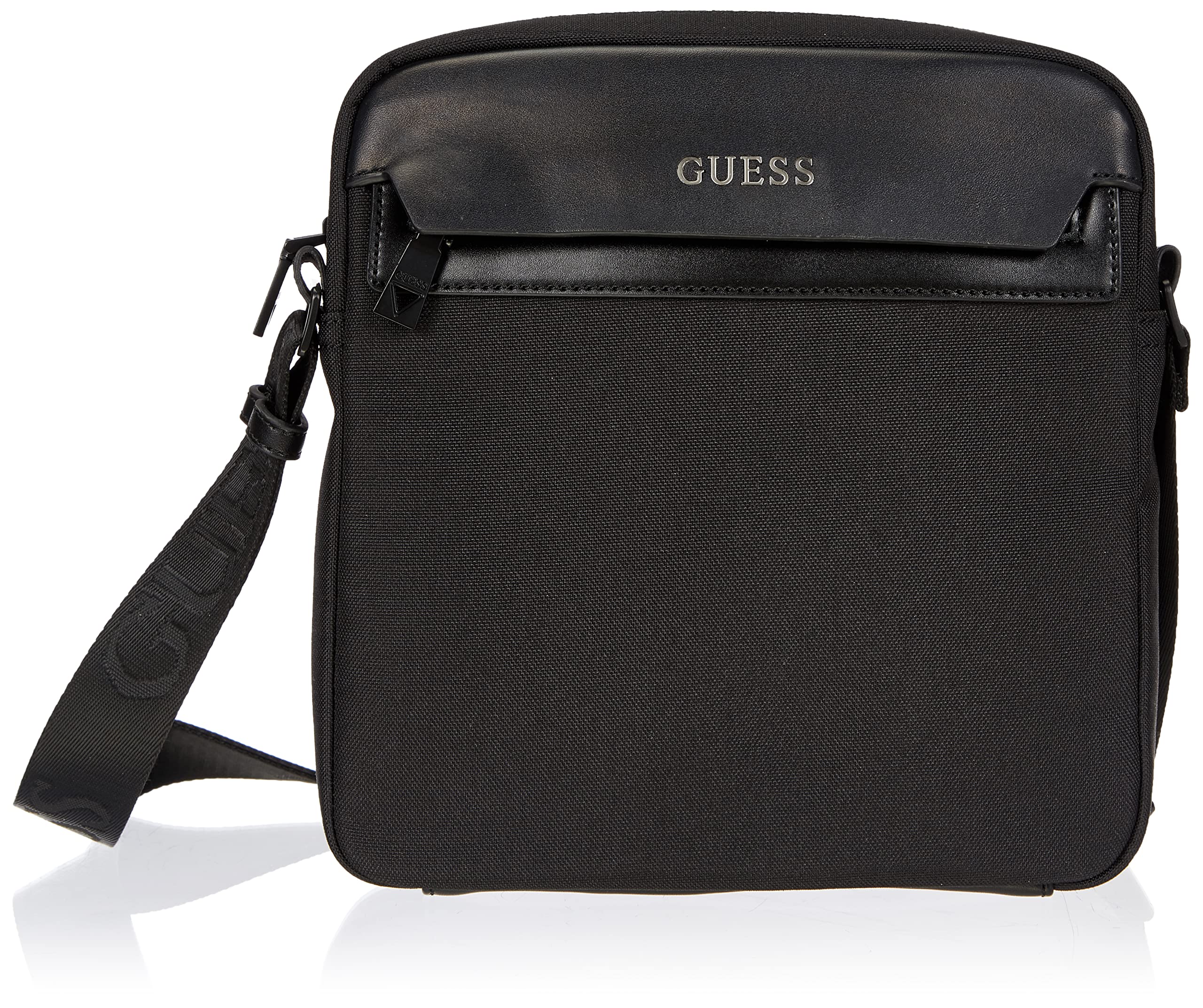 Guess MASSA CROSSBODY FLAT, Men’s MASSA CROSSBODY FLAT, BLACK, Taglia Unica