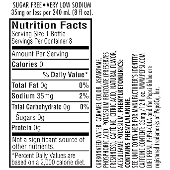 Diet Pepsi, 12 Fl Oz Bottles, 8 Pack
