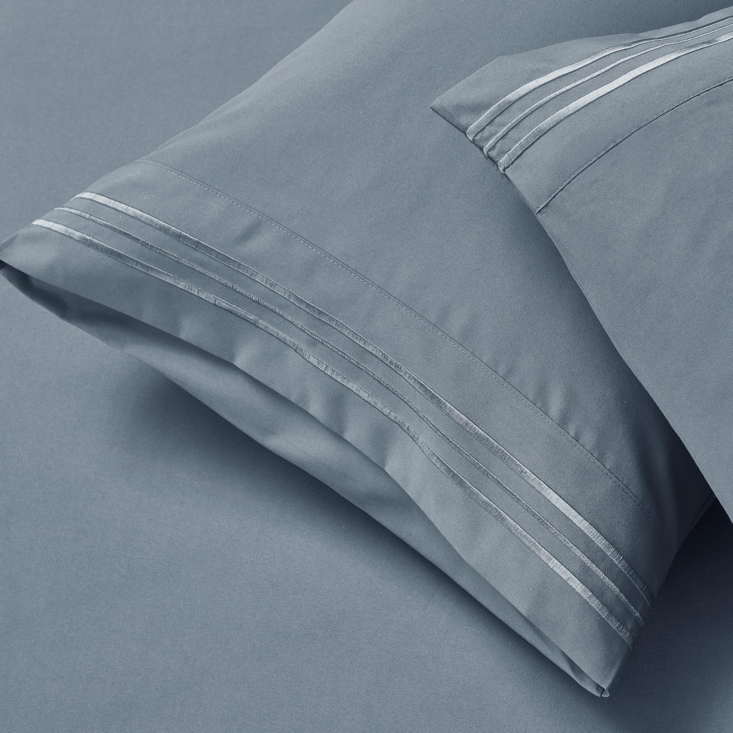 Best Split Top King Sheets for 2026: Top 5 Picks 1 Clara Clark Flex Top King Sheets - Hotel Luxury 6 Piece Bed Sheets for Top Split — product photo