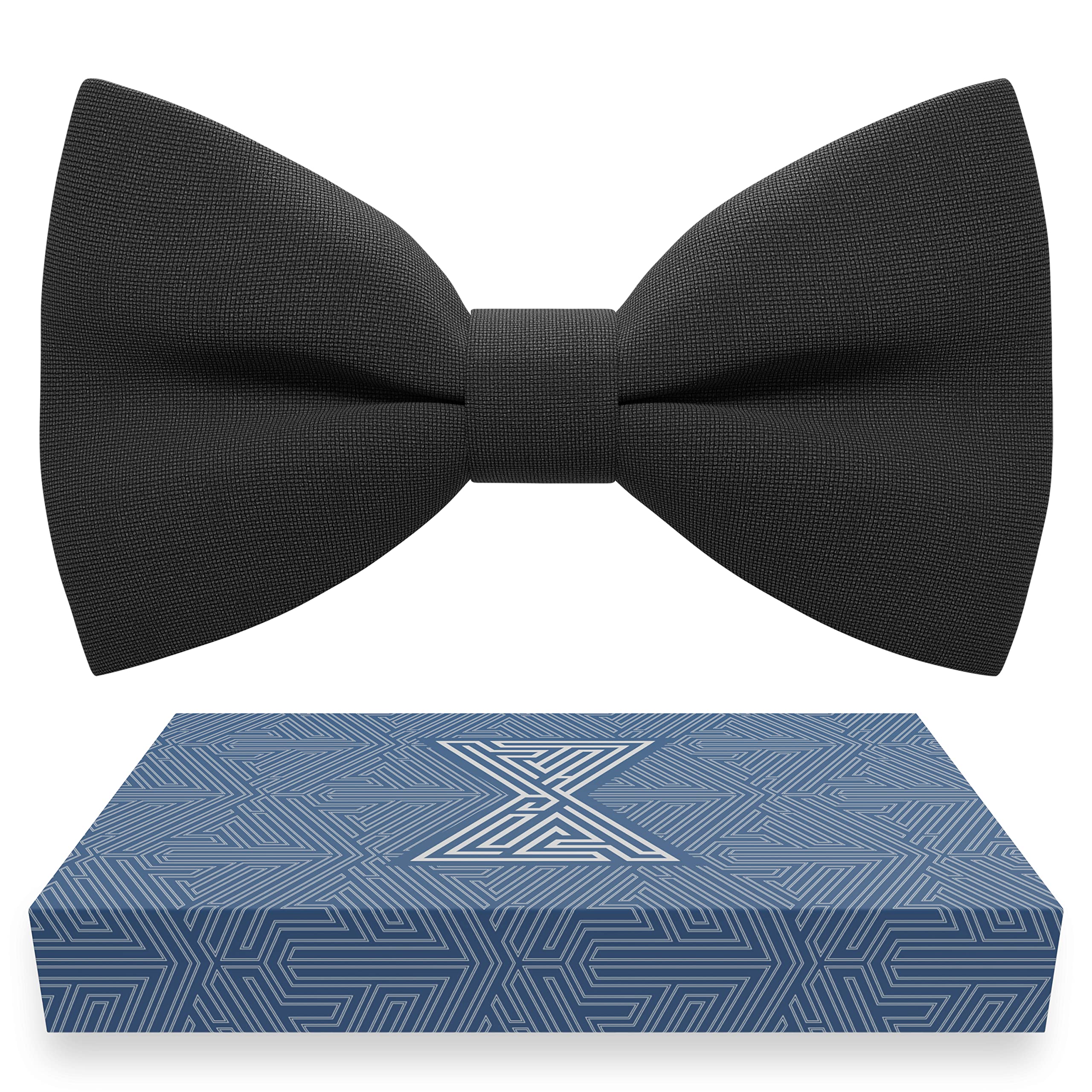 Bow Tie HouseMens Bowties Pre-tied Shape Clip on Bowtie Solid Men Formal Wear for kids, baby boys, toddler any age bow ties