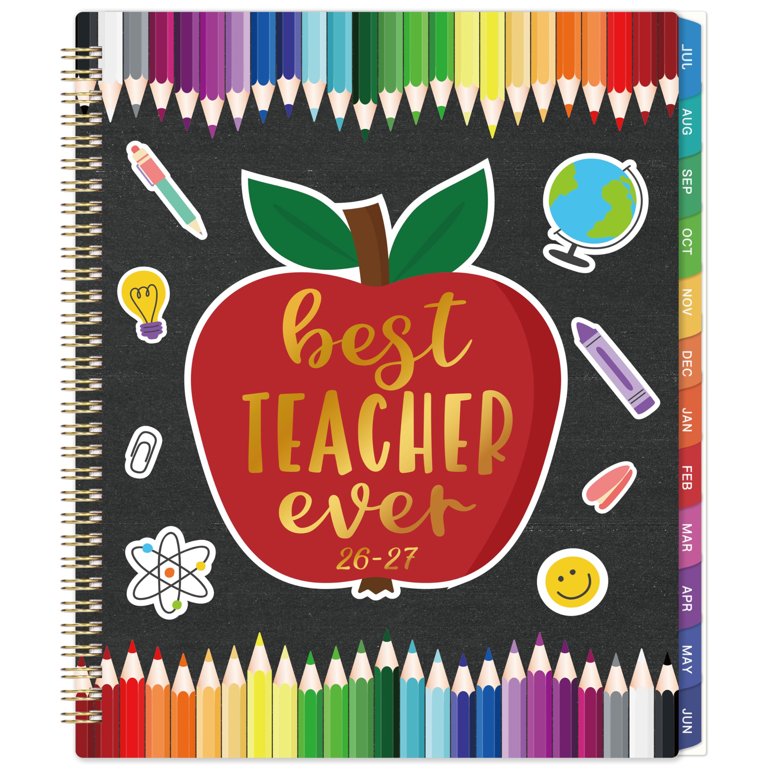 Teacher Planner 2026-2027- Academic Year Weekly & Monthly Lesson Plan Book
