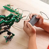 Vista 4 de K'NEX - K'NEXosaurus Rex, set de dinosaurio motorizado, 255 piezas, construcción STEM, juego de ingeniería, set de construcción para niños, a partir