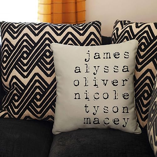 Miniatura 6 de Fundas de almohada personalizadas para el día de la madre, funda personalizada con nombres