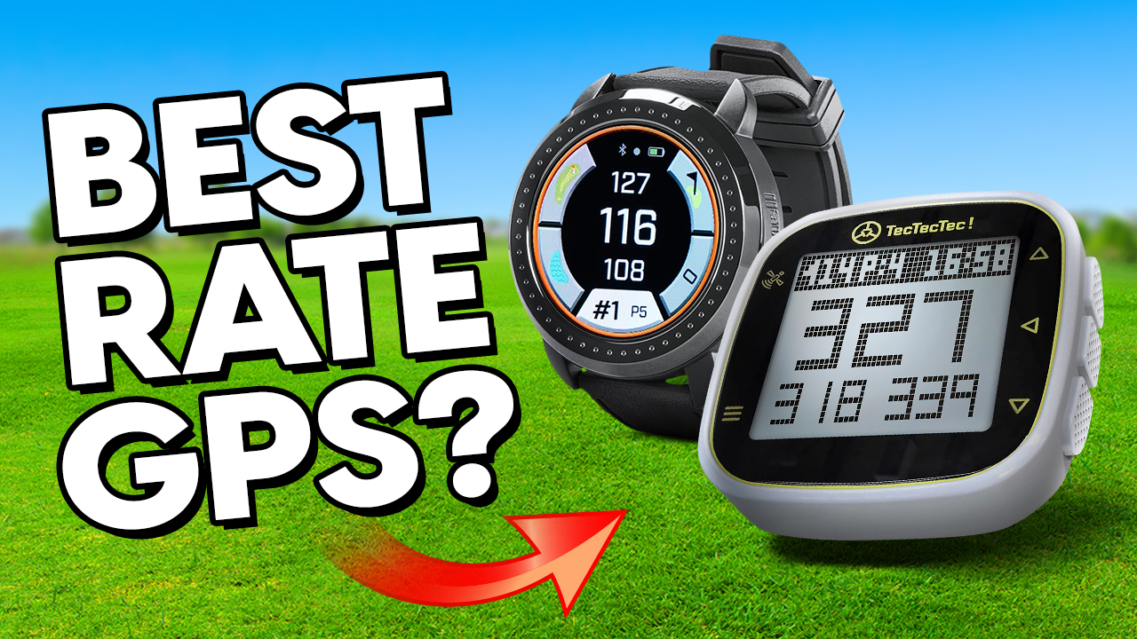 TecTecTec ULT-G Ultralicht GPS-golfhorloge met