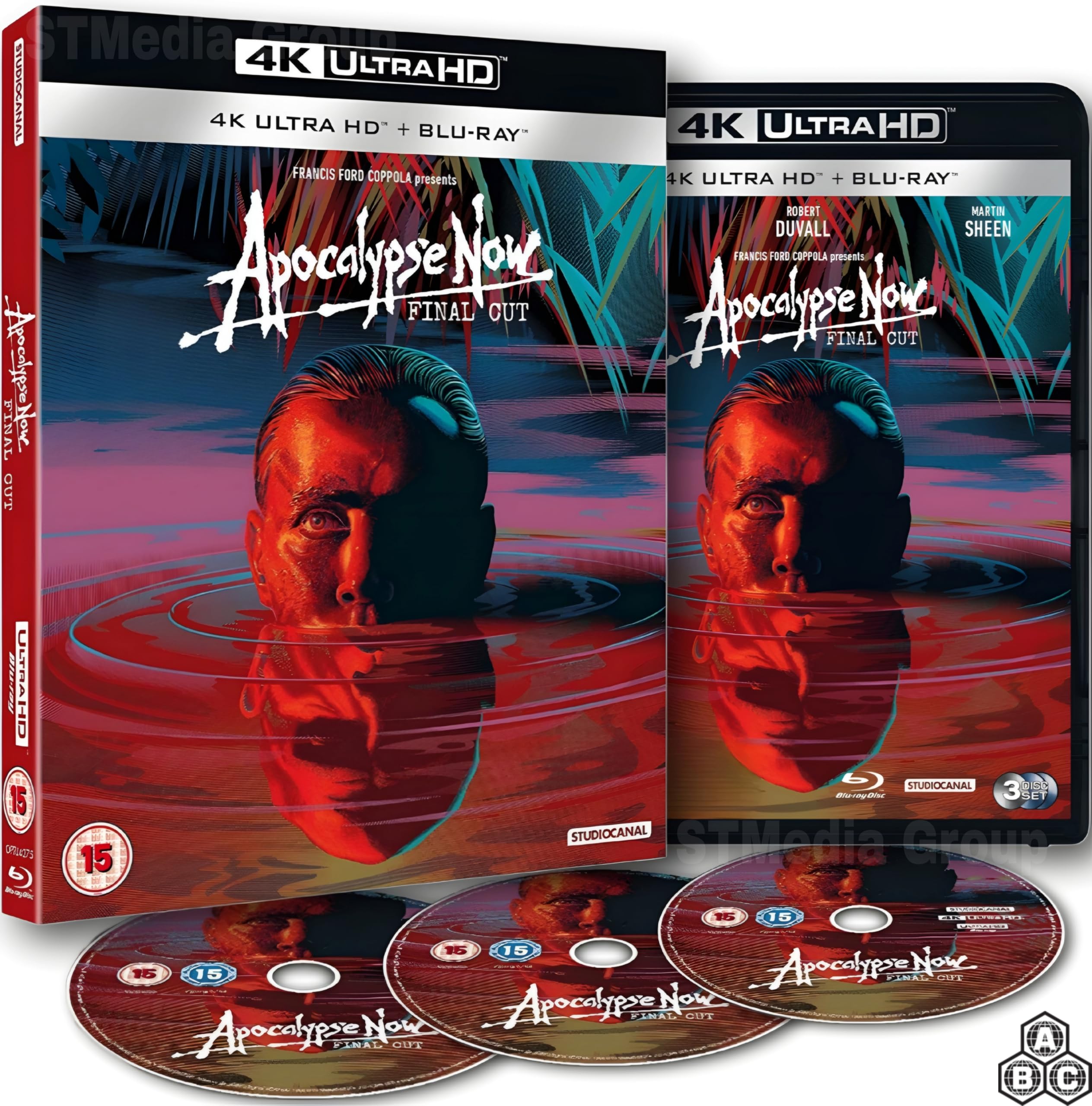 Apocalypse Now Final Cut 40th Anniversary Special Edition 3-Disc Set 4K UHD Blu-ray Region Free