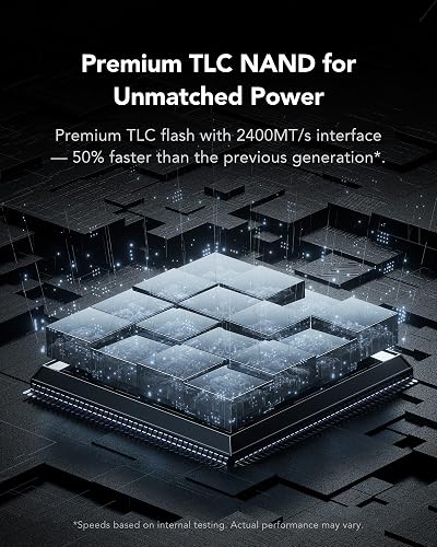 Lexar ARES SSD 1To M.2 2280 PCIe Gen4x4 NVMe Interne – Jusqu'à 7 400 Mo/s en Lecture et 6 500 Mo/s en Écriture, SSD pour PS5, PC, Ordinateur Portable, Gamers, Créateurs, Professionnels - 5