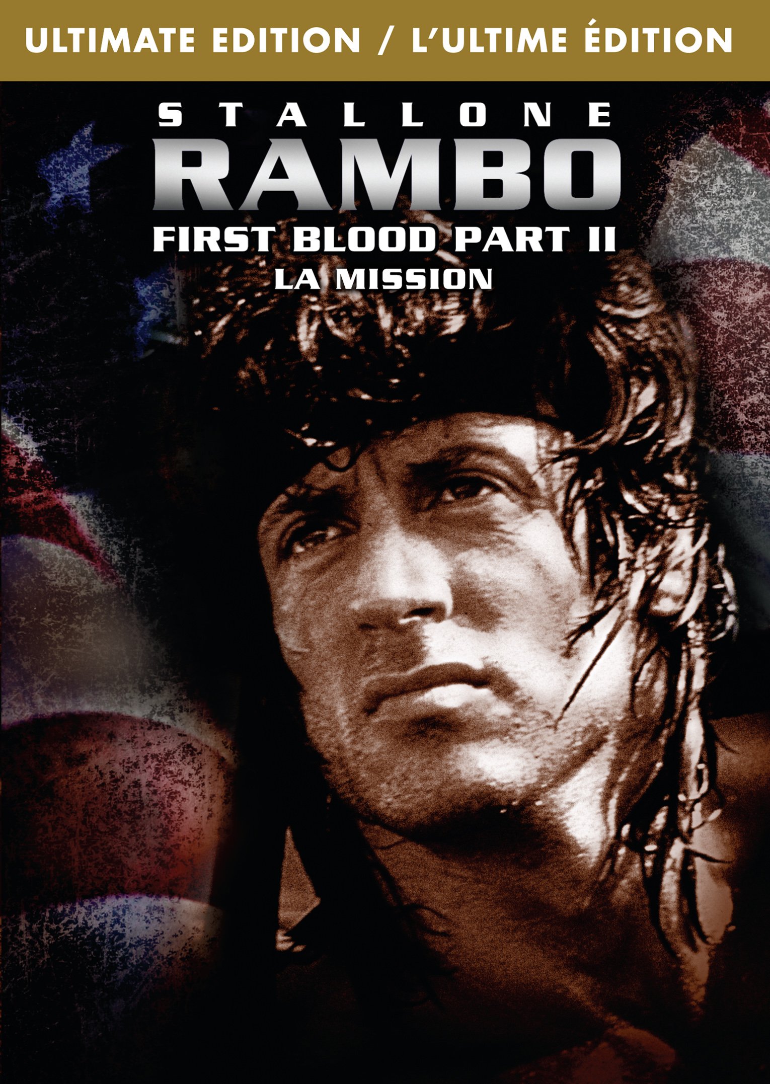 Rambo: First Blood, Part 2 - Ultiamte Edition / Rambo : La Mission - Édition Ultime (Bilingual) [Blu-ray] [DVD]