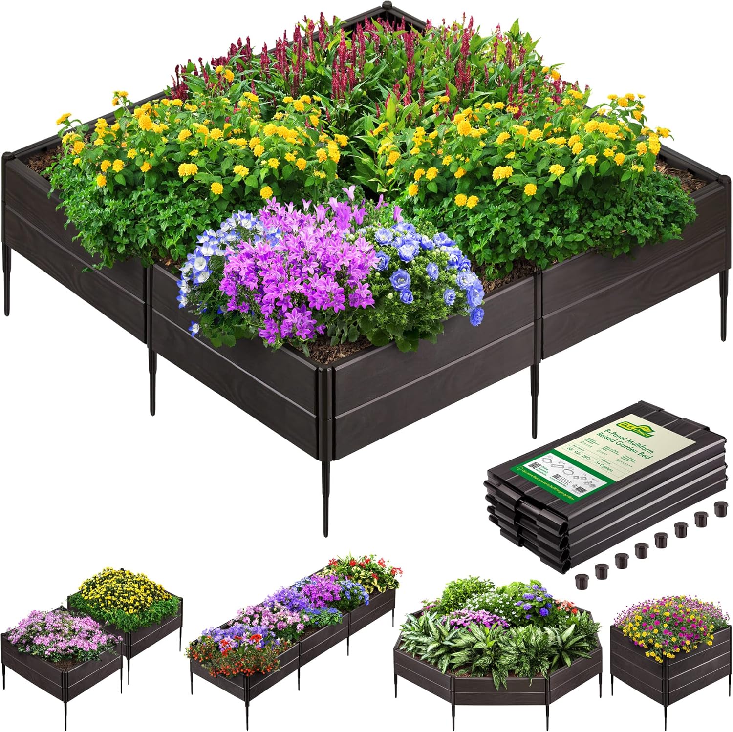 Durable Raised Garden Bed with Multiple Assembly Options in Nepal at NPR 15732, Rating 3.2