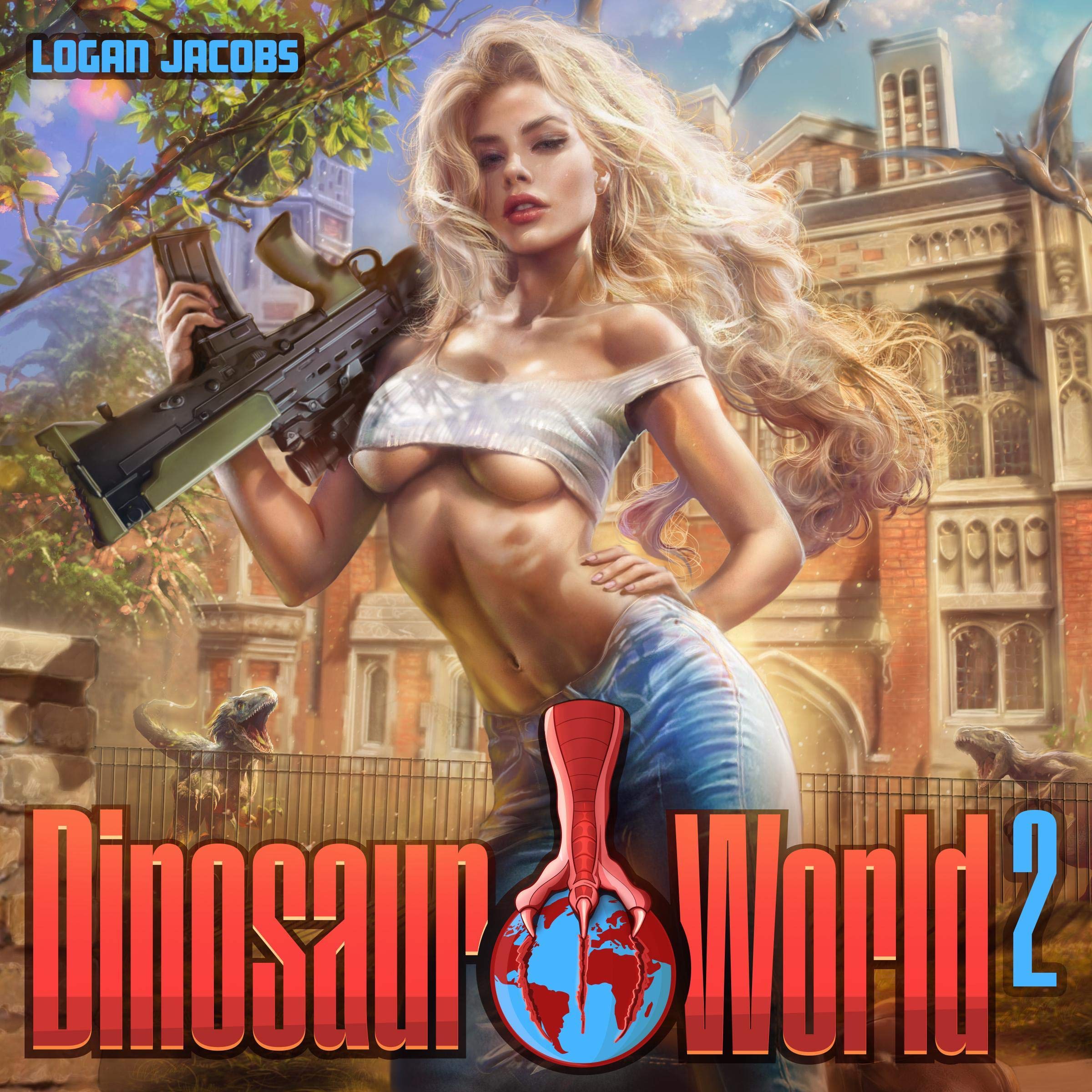 Cover art for Dinosaur World 2
