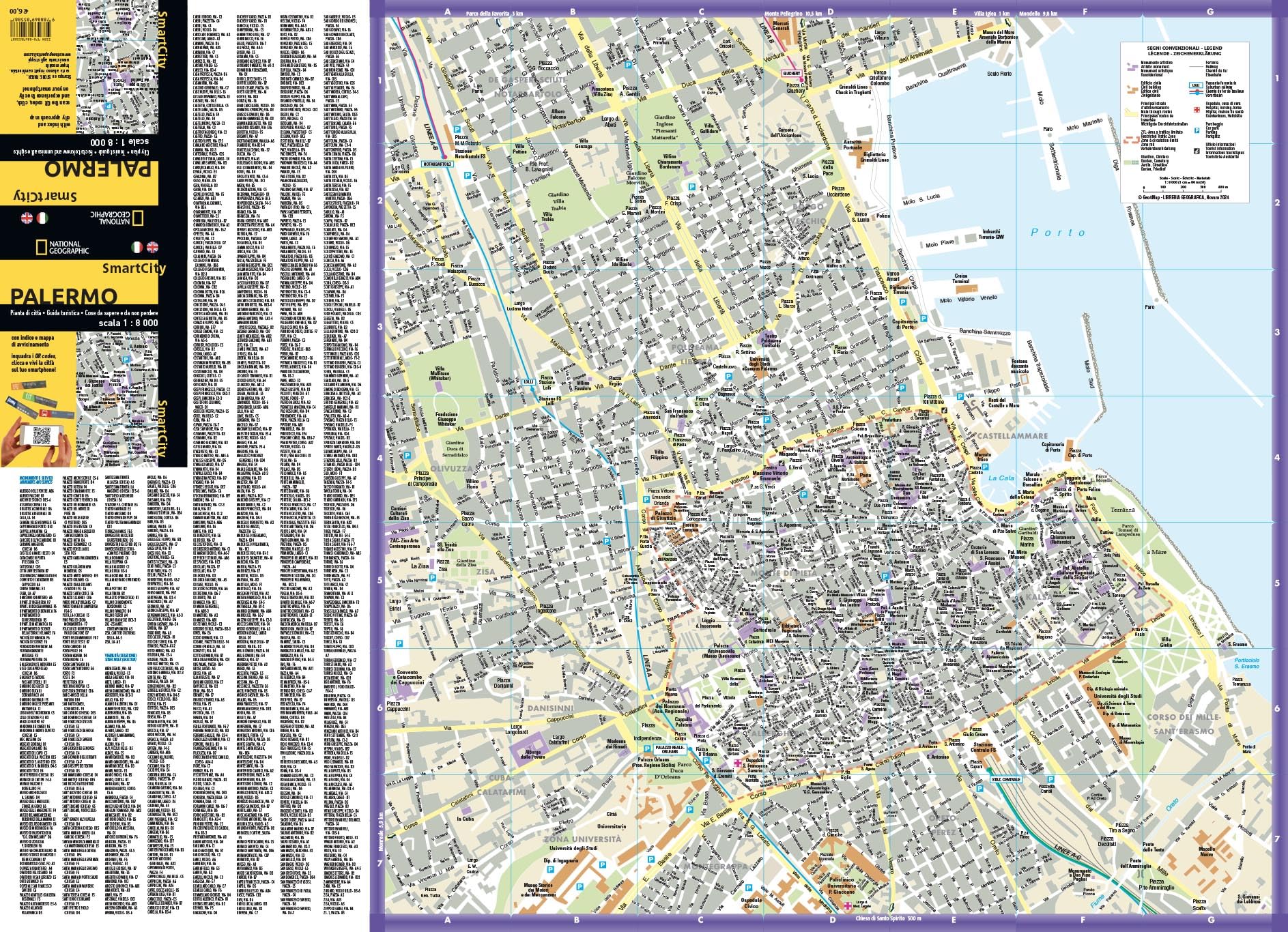 Palermo. SmartCity 1:8.000