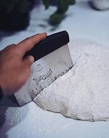 Vista 3 de Espátula "Hell's Handle" de Mercer Culinary, de 5 x 4 pulgadas, resistente, Plateado