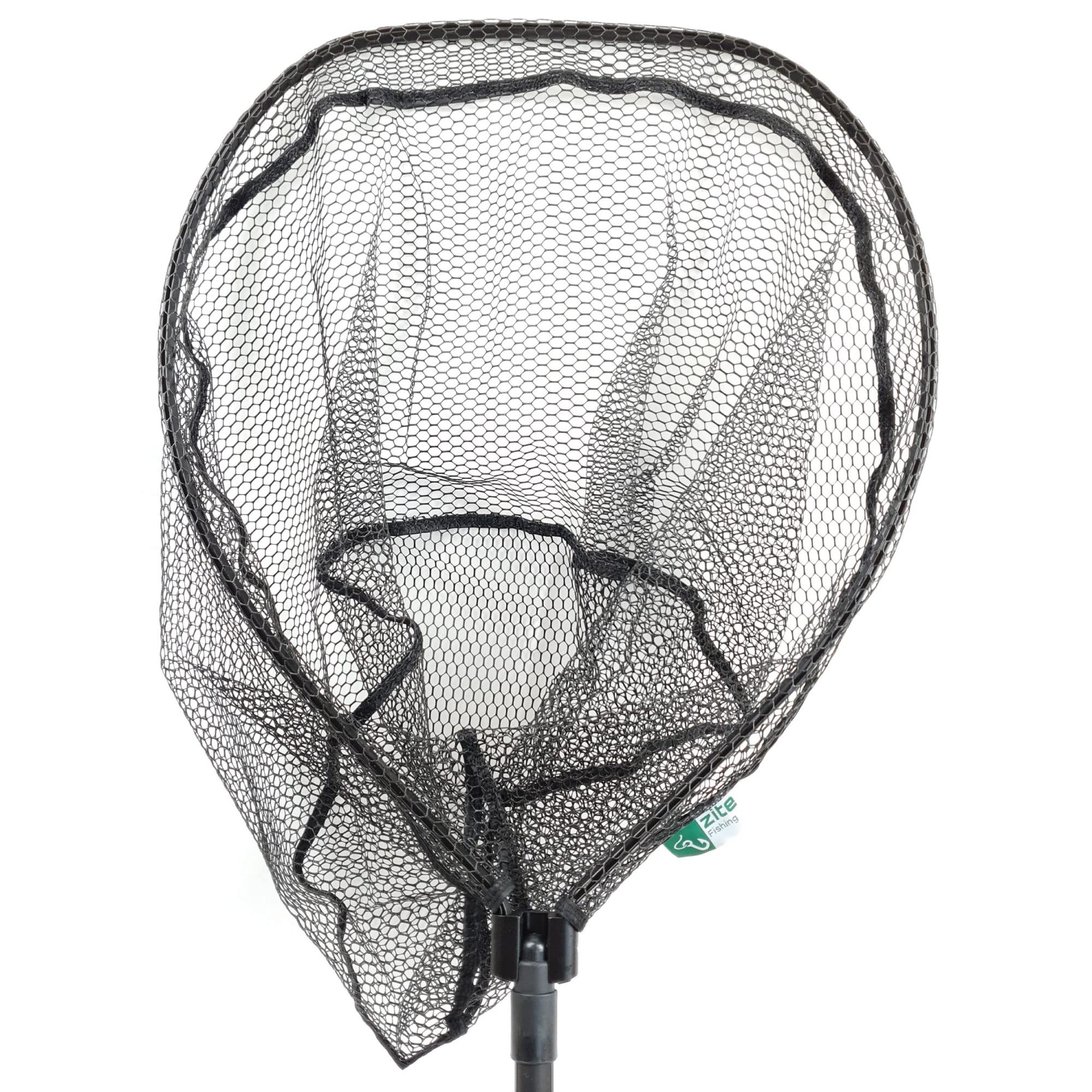 Zite Fishing Raubfisch Angelzubehör Set - Einhand-Kescher Gummiert - Fisch-Abhakmatte 130cm - Hakenlöser-Zange 28cm