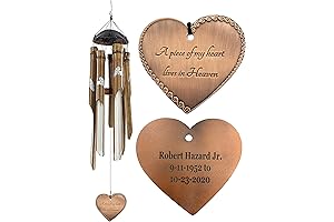 Sympathy Memorial Angel Wind Chimes for Loss Grief and Funeral