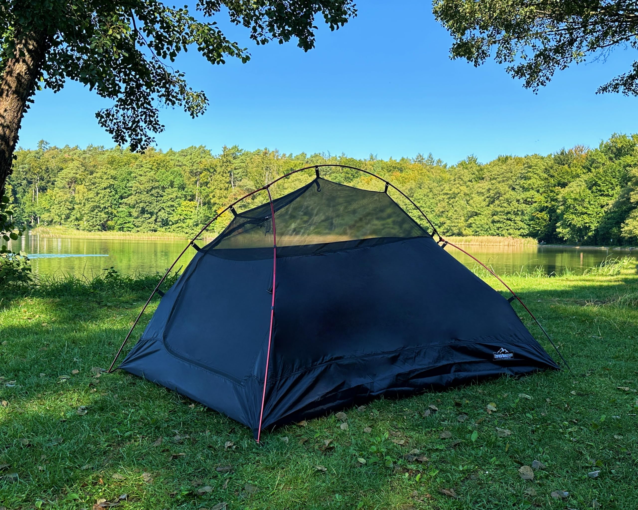 NEU Zelt 2 Personen, Kuppelzelt für 1-2 Personen zum Camping, freistehend, Ultraleicht, wasserdicht, Selbstbelüftung, Zelten, Outdoor, Radfahren, Motorrad, Climbing, Klettern