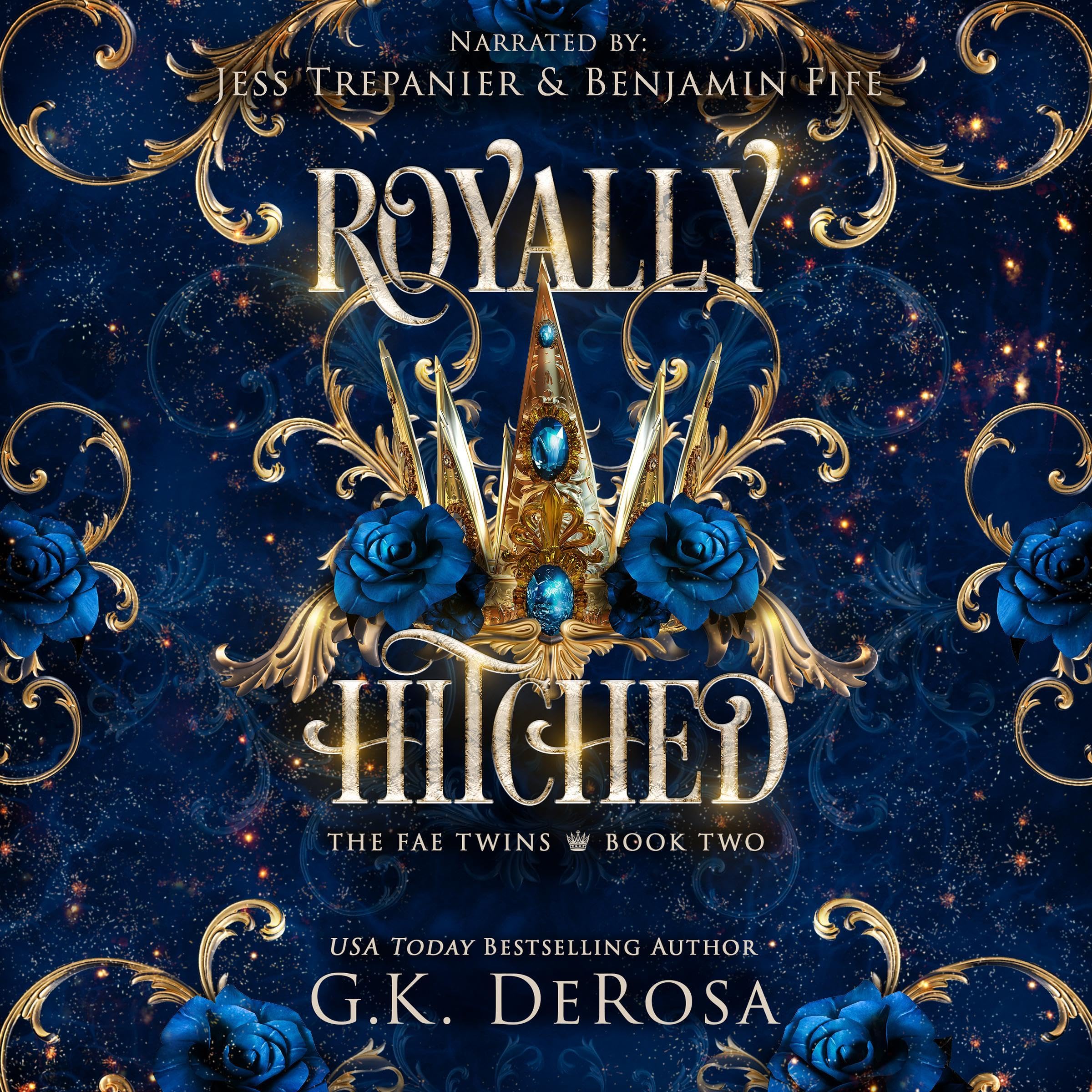 Cover art for Royally Hitched: The Fae Twins