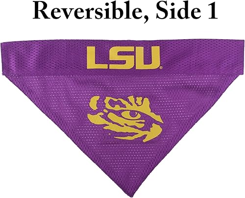 Miniatura 23 de Pets First Accesorios universitarios para mascotas, bandana reversible, Clemson Tigers, L/XL