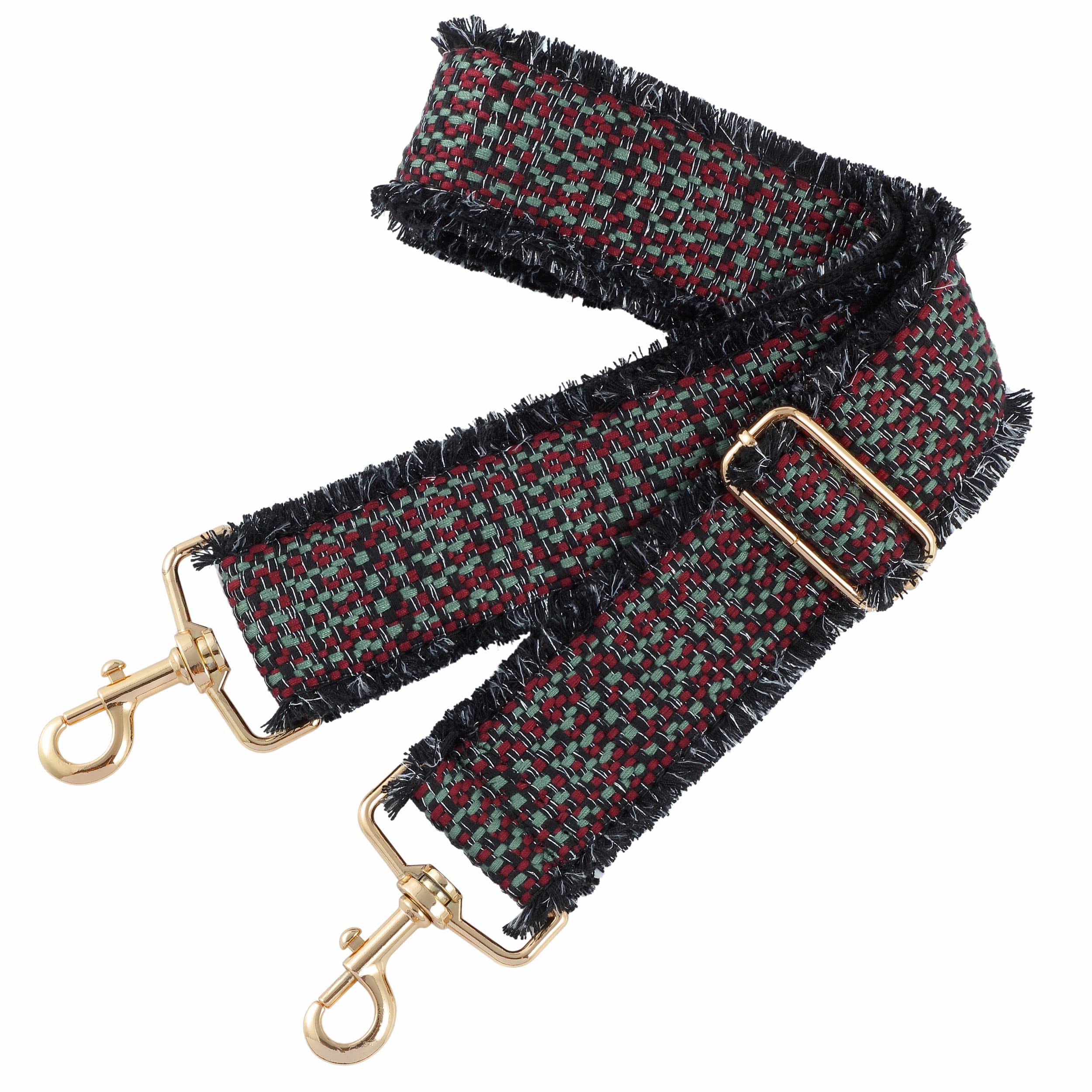 Nefelibata Purse Strap,2" Wide Purse Strap Adjustable Replacement,Multi-pattern Crossbody Handbag Strap